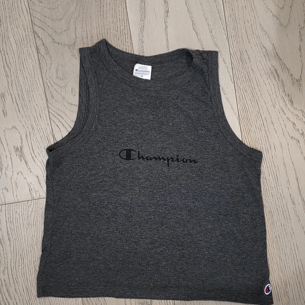 Champion Dark Gray Athletic Tee - Picture 2 of 3